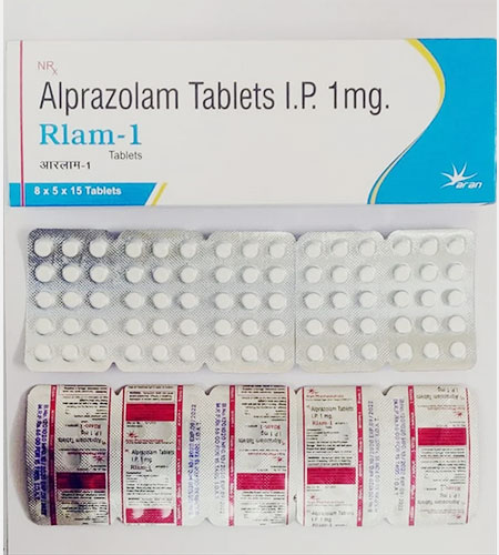 Rlam-1 (alprazolam) from Aran Pharmaceuticals (🇬🇧UK)