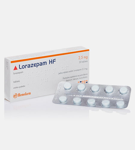 Lorazepam from Hemofarm