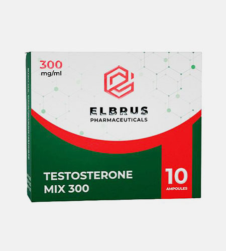 Testosterone Mix 300mg/ml from Elbrus Pharmaceuticals (🇪🇺EU)