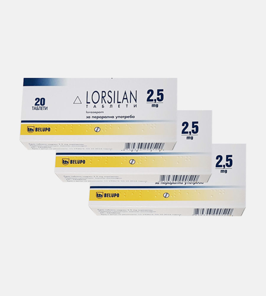 Lorsilan (lorazepam) from Belupo