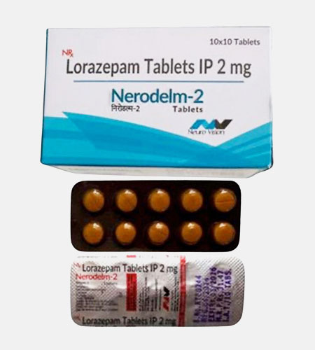 Nerodelm (lorazepam) from Neuro Vision