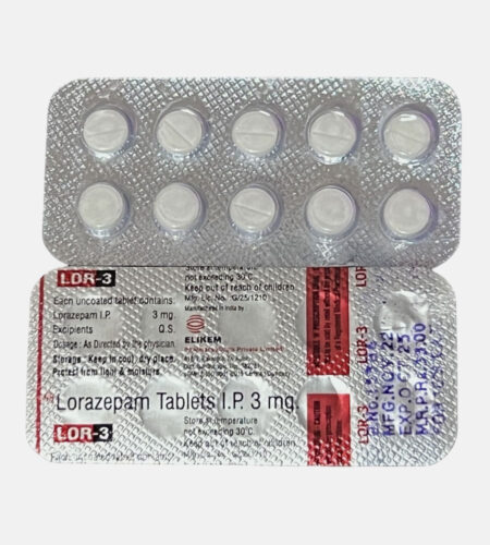 Lor-3 (lorazepam) from Elikem Pharma (🇬🇧UK)
